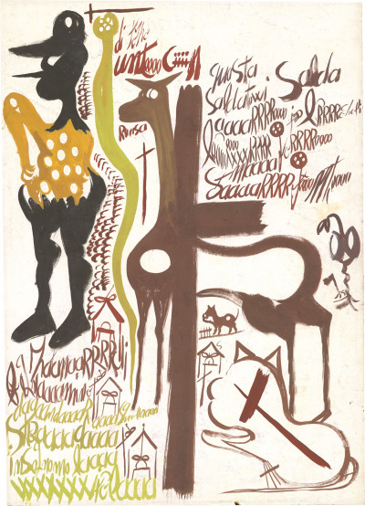 sans titre - © christian berst — art brut