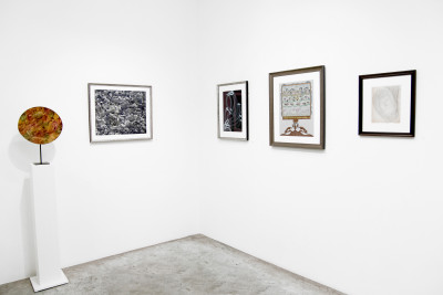 Exhibition view of *Beyond : on the edge of the visible and the invisible*, christian berst art brut, Paris, 2019. - © christian berst art brut, photo: Elena Groud, christian berst — art brut