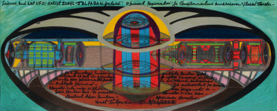 untitled (science and art UFO) - © christian berst — art brut