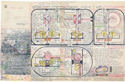 untitled (soucoupe volante centrifuge) - © christian berst — art brut