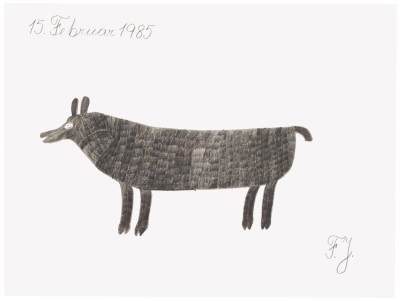 pig-boar - © christian berst — art brut