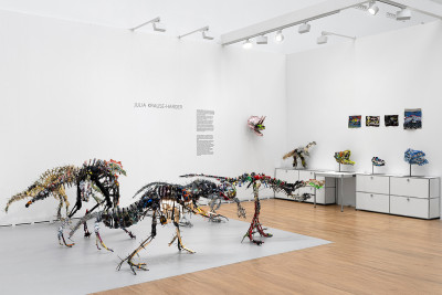 vue du stand solo show  christian berst art brut, art basel paris, grand palais, 2025 - © Gr&eacute;gory Copitet, christian berst — art brut