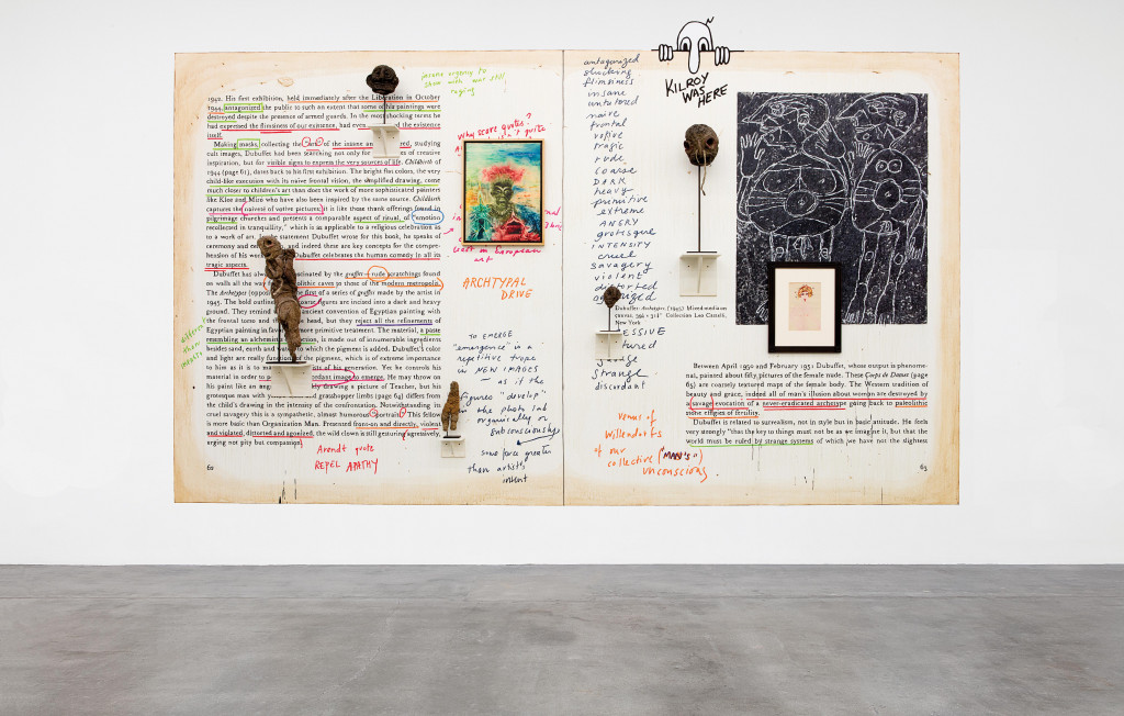 exhibition view of *new images of man*, curator : alison m. gingeras, blum & poe gallery, los angeles, united states, 2020 - © photo: makenzie goodman, christian berst — art brut