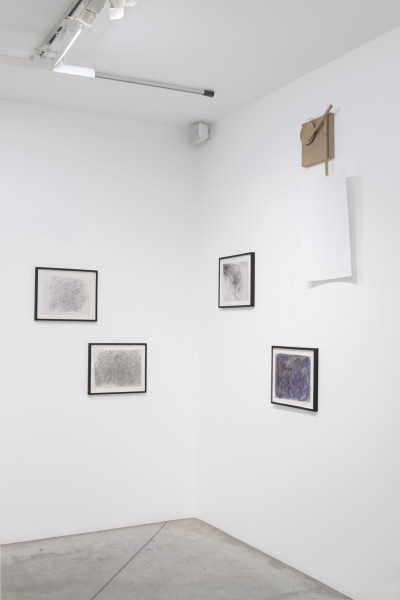 exhibition view of *débordement #1 : les révélateurs* curated by Anaël Pigeat and Yvannoé Krüger, the bridge + christian berst art brut, Paris, 2021 - © christian berst — art brut
