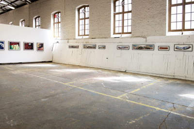 Vue de l'exposition *Biennale internationale de la photographie*, Biennale de l'Image Possible, Liège, Belgique, 2016. - © Biennale de l'image possible, photo: Muriel Thies, christian berst — art brut