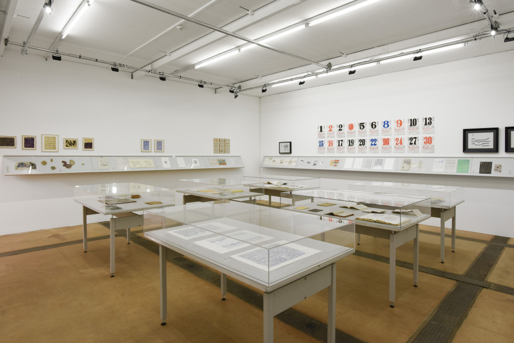 exhibition view of *scrivere disegando, when language seeks its other*, centre d'art contemporain genève, switzerland, 2020. - © Centre d'Art Contemporain Gen&egrave;ve. Photo: Mathilda Olmi, christian berst — art brut