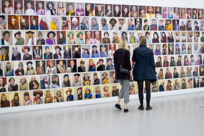 Exhibition view of *thousands of faces, hundreds of mirages*, curator: Katarzyna Karwańska, Manggha, Krakow, Poland, 2021 - © &copy; Manggha, Gabriela Czerwinska, christian berst — art brut