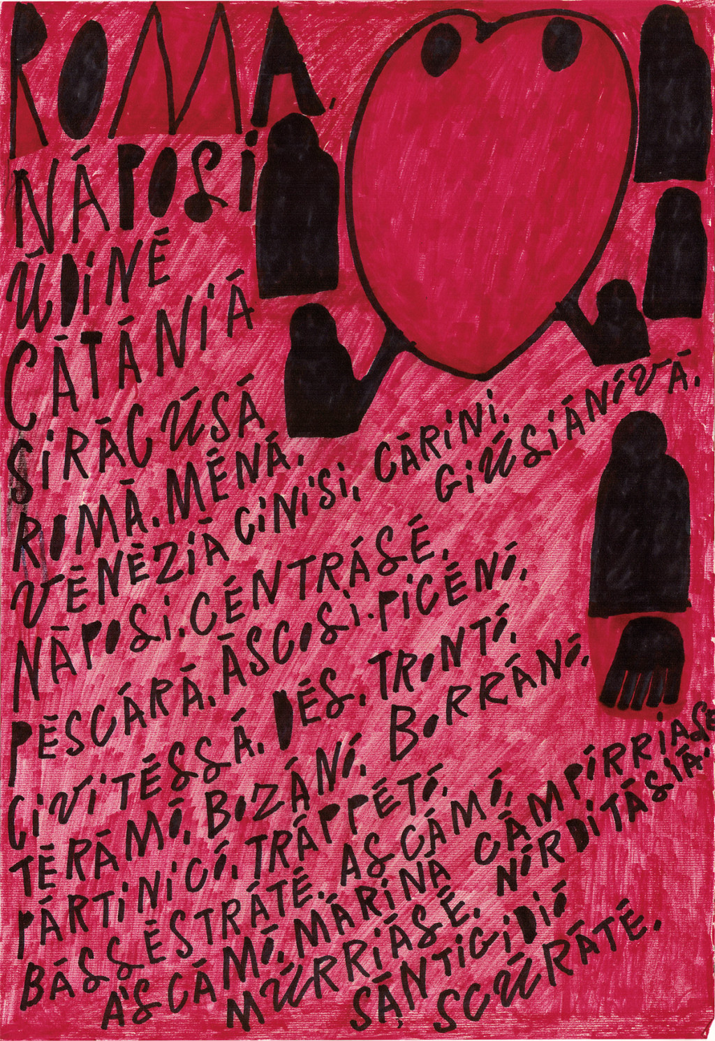 Paroles en chemin&#160;: - © christian berst — art brut