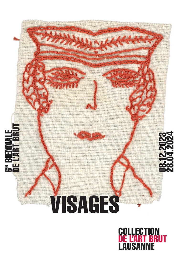 works by Gironella, Madge Gill, and Scottie Wilson at the 6th Biennale of brut art: visages - © christian berst — art brut