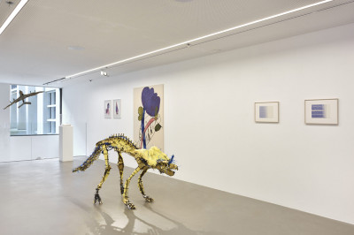 Julius Bockelt, Hans-Jörg Georgi, Julia Krauser-Harder & Joseph Lambert’s work at l’Atlas - © christian berst — art brut