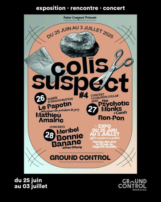 christian berst membre du jury de colis suspect #4 - © christian berst — art brut