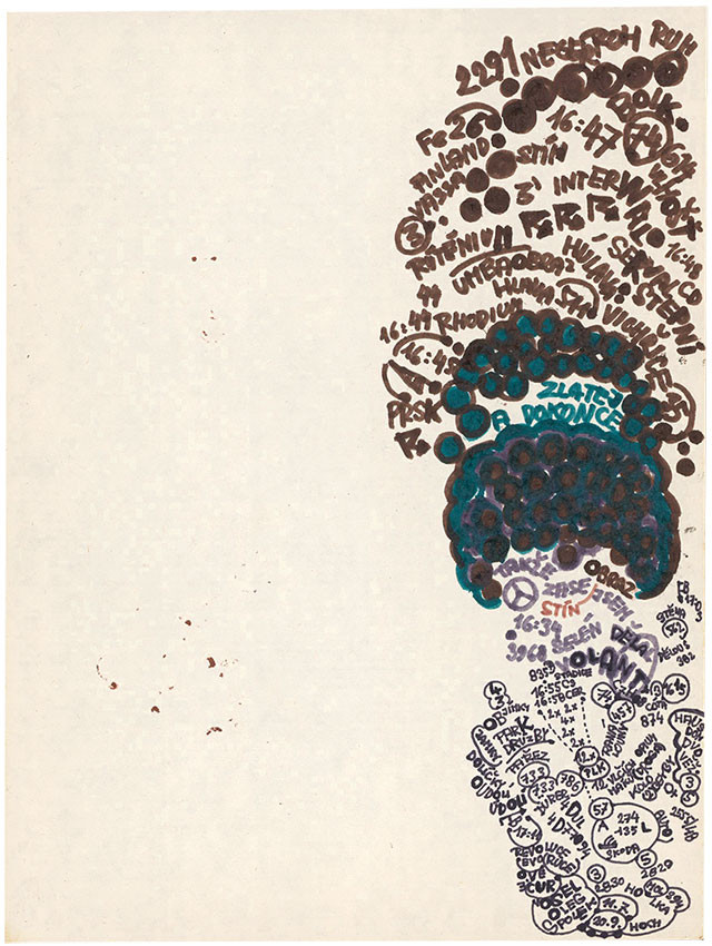 madge gill et zdeněk košek - © christian berst — art brut
