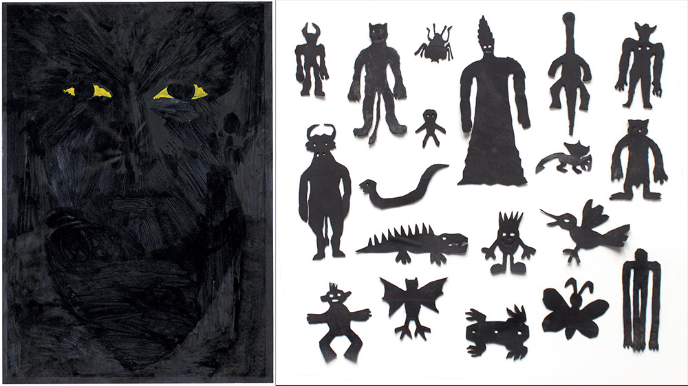 josé manuel egea et daldo marte - © christian berst — art brut