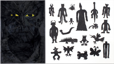 josé manuel egea et daldo marte - © christian berst — art brut
