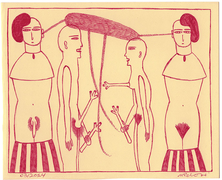 the double - © christian berst — art brut