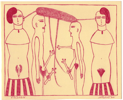 the double - © christian berst — art brut