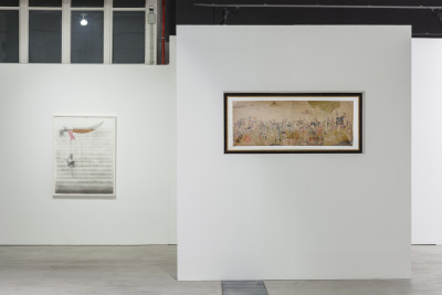 exhibition view of *historias de la violencia*, curator: gustavo giacosa, oliva creative factory, sao joao da madeira, portugal, 2018. - © oliva creative factory, christian berst — art brut