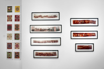 Exhibition view of *Albert Moser : life as a panoramic*, christian berst art brut, Paris, 2012 - © &copy;christian berst art brut, christian berst — art brut