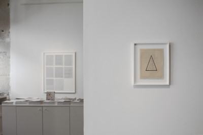Exhibition view of *John Urho Kemp : a bermuda triangle*, christian berst art brut, Paris, 2015 - © &copy;christian berst art brut, christian berst — art brut