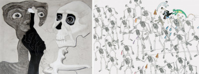 Salon de la mort 2 - © christian berst — art brut