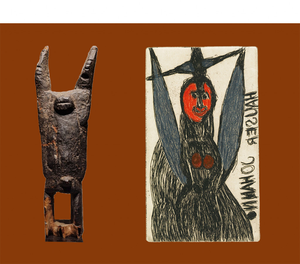 the enspirited - © christian berst — art brut